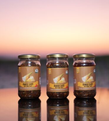 BAMBOO SHOOT PICKLE WITH KING CHILLI- 400GM